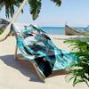 Hatsune Miku 2D Flat Print Beach Towel, Large Soft Quick Dry Towel for Beach Camping Swimming.NSTJ0928532
