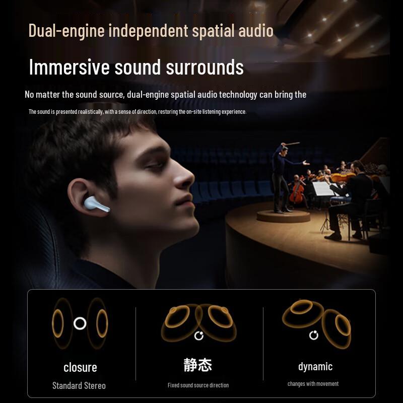 PVF 2025 Premium Noise-Cancelling Bluetooth Earbuds