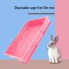Disposable Plastic Liner for Rabbit/Guinea Pig Cage Tray - Feces and Urine Collection Pad