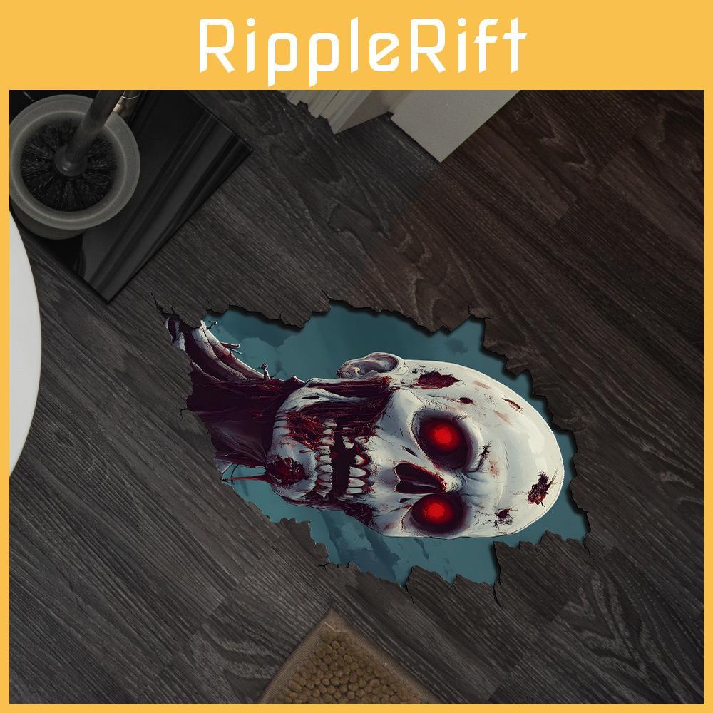 Halloween Horror Zombie Floor Stickers Bedroom Living Room Decoration Home