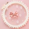 Pet Hair Clip Adorable Elegant Plaid Print Pet Cat Dog Bowknot Hair Bows Pet Supplies