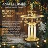 Engelsläuten Original Schwedische Weihnachtsdekoration Mit 4 Kerzen (Glockenspiel) - - -
