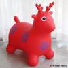 Extra Large Inflatable Bouncy Horse with Music - Thickened Leather Ride-On Pony for Children