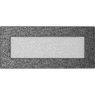Vent Cover 11x24 Black and Silver