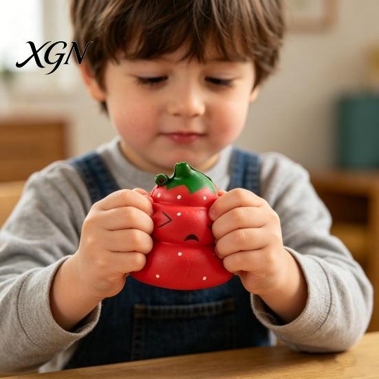 Relaxation Squeeze Toy Novelty Poop Stress Ball Sensory Fidget Funny Shaped Kids And Adult Reliever Soft Slow Rise Prank for Adults Relief