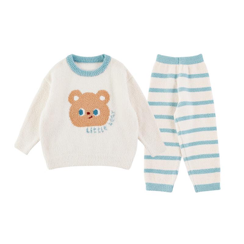 Girls' Winter Coral Fleece Pajama Set