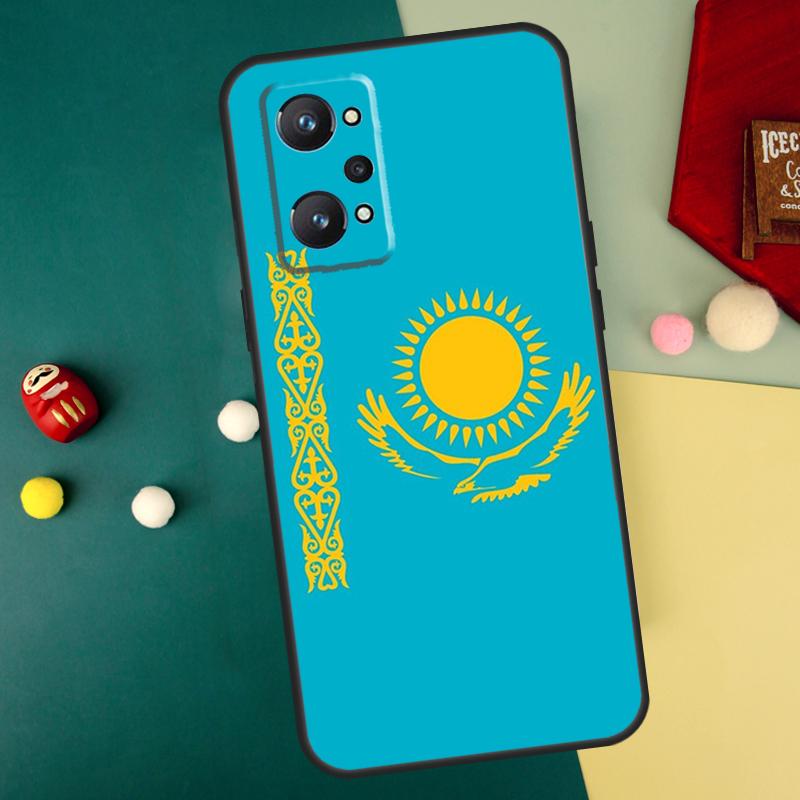 

Kazakhstan Flag For Realme 10 11 12 13 14 Pro Plus C67 C65 C63 C61 C55 C53 C51 C35 C71 C75 GT7 15 Pro Case Realme GT6