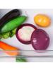 2pcs Multipurpose Plastic Storage Containers, Fruit & Vegetable Shaped Kitchen Preservation Boxes