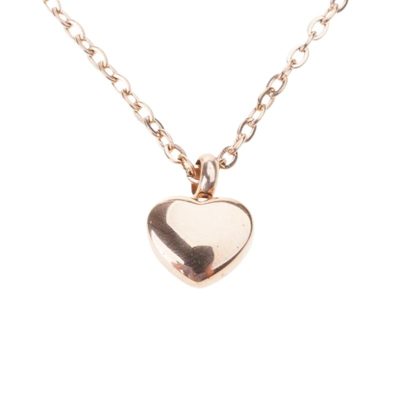 Cremation Jewellery Ash Urn Pendant Keepsake Memorial Necklace Locket Heart-shaped Minimalist Commemorative Gift