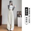 Gray sweatpants children spring autumn and winter new banana sweatpants casual small narrow straight wide-leg pants