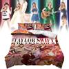 Character Swift Taylor Pattern Print Duvet Cover Pillowcase Set Bedroom Bedding