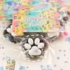 Sensory Toy Cartoon Fidget Toy Plush Pinch Decompression Toy Black Cat Paw Squeeze Toy  Funny Toys