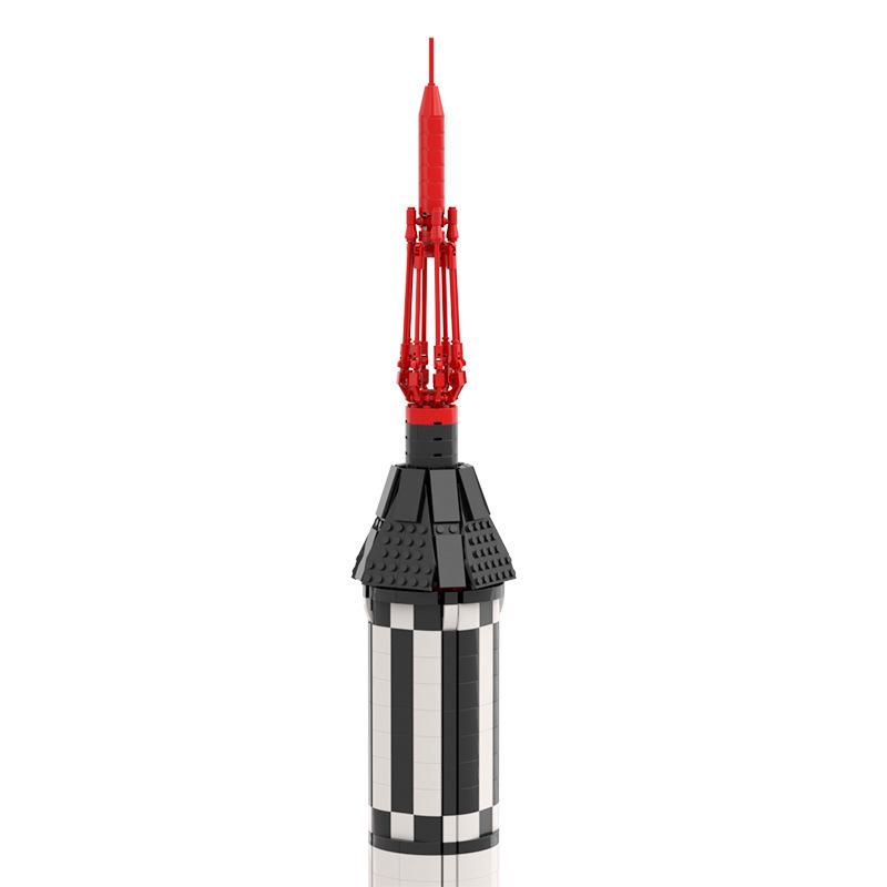 Aviation Series Mercury Redstone Launch Vehicle Building Blocks Toy