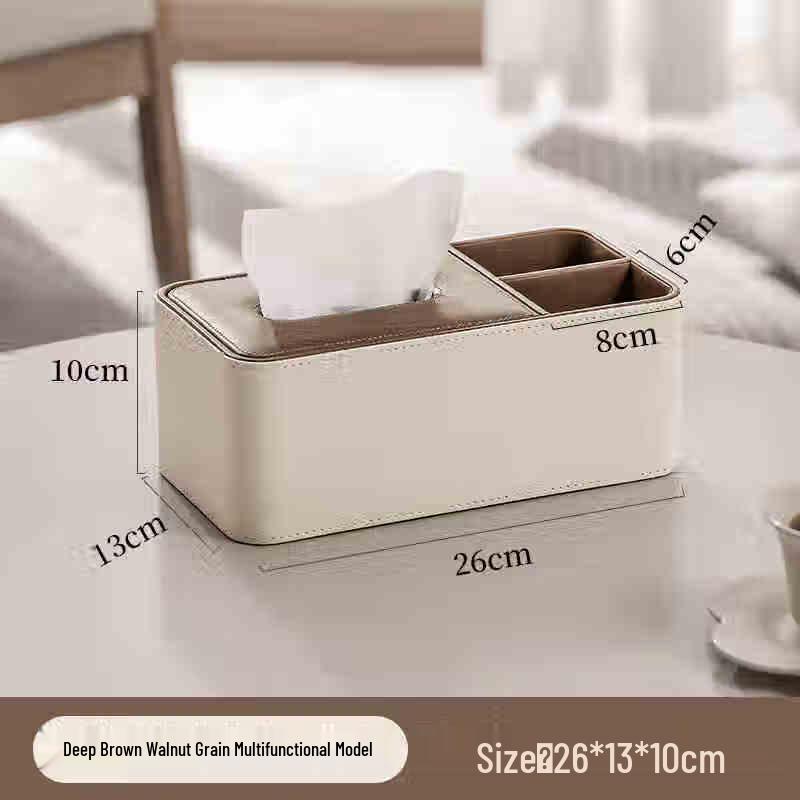 Multi-functional Desktop Tissue Box