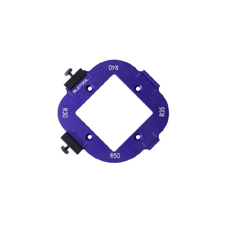 Practical Round Corner Jig Templates Aluminium Alloy Wood Panel Corner Radius Corners Aluminium Alloy Radius Corner Tool