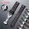 Genuine Leather Watch Bands For Tissot 1853 T91 Motorsport Series PRS516 T044 Watch Strap 20mm Breathable Men's Sport Bracelets 3