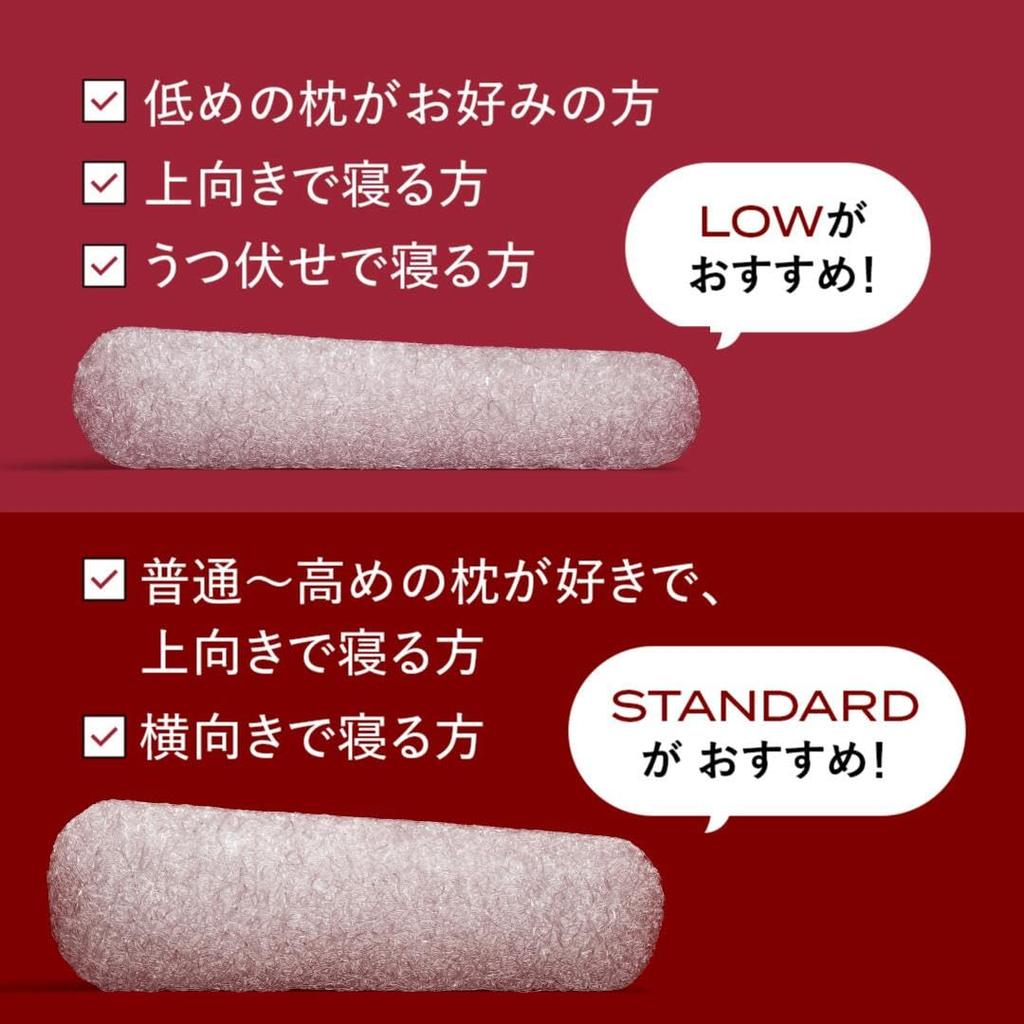 Brain Sleep Kissen STANDARD Kissenbezug x2 Luft [BRAIN SLEEP] (9 Abstufungen) (Aktiv Weiß)