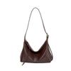 Ximuting Milk Candy First Layer Cowhide Tote Crossbody Bag