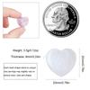 10pcs Natural Quartz Love Heart Gemstones Chakra Healing Crystals Agate Mineral Specimens For Home Bedroom & Office Decor