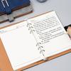 A5/B5 Loose-leaf Notepad: Business Meeting Notebook with Detachable Pages and Custom Logo Printing