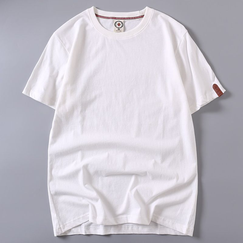 Export to Japan Foreign Trade Leftover Stock Clearance Short-Sleeved T-shirt