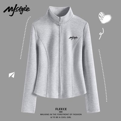 MJ STYLE Women's Stand Collar Cardigan