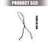 Artistic Retro Fabric Necklace Scarf Neckchain Feature Multicolor Beads Adjustable Length Daily Fashion Jewelry Gift