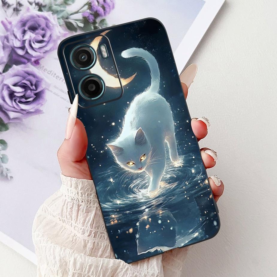 For Motorola Moto G05 4G Case MotoE15 Cool Dragon Fashion Painted Cover Soft TPU Phone Case For Motorola Moto E15 MotoG05 Fundas