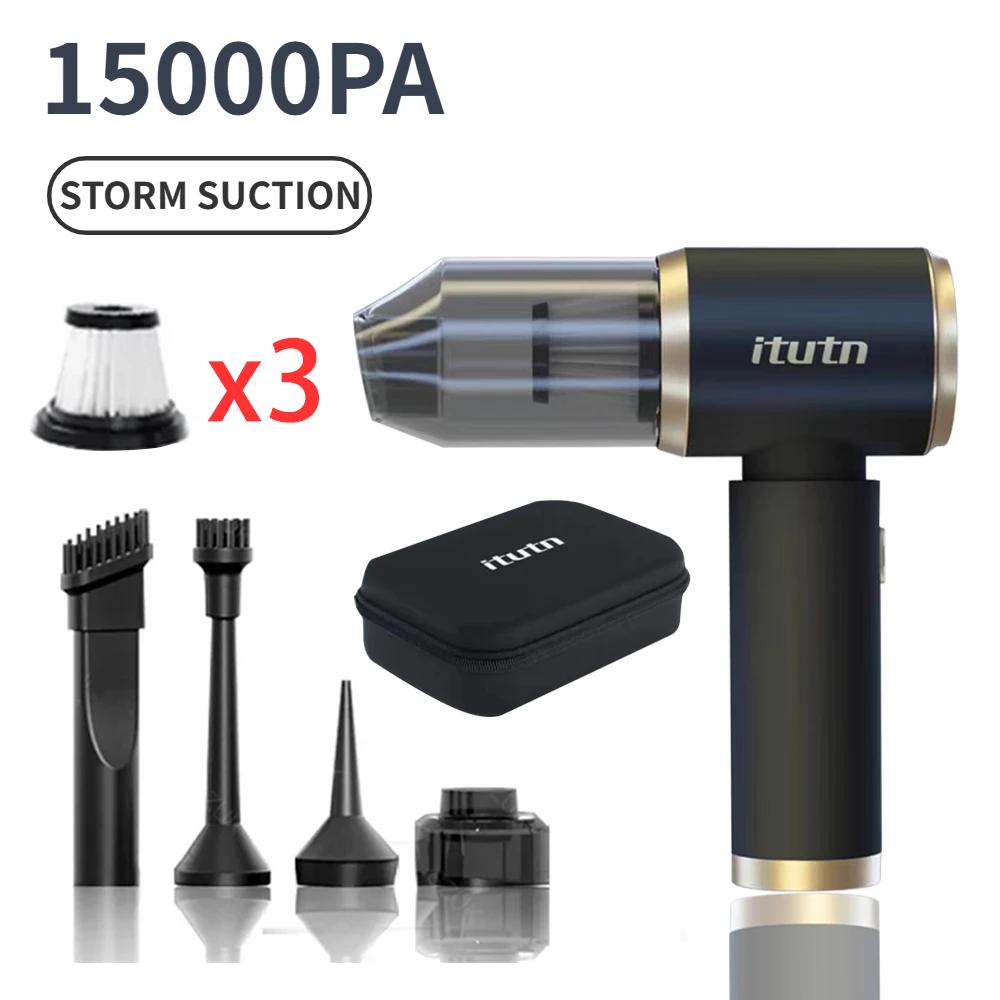 Multifunction Home-appliance 15000Pa Cleaning Machine Powerful Wireless Car Vacuum Cleaner Portable Handheld Air Blower
