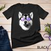 Cool Siberian Husky T Shirt Gift for Men Women Boys & Girls Unisex T-shirt