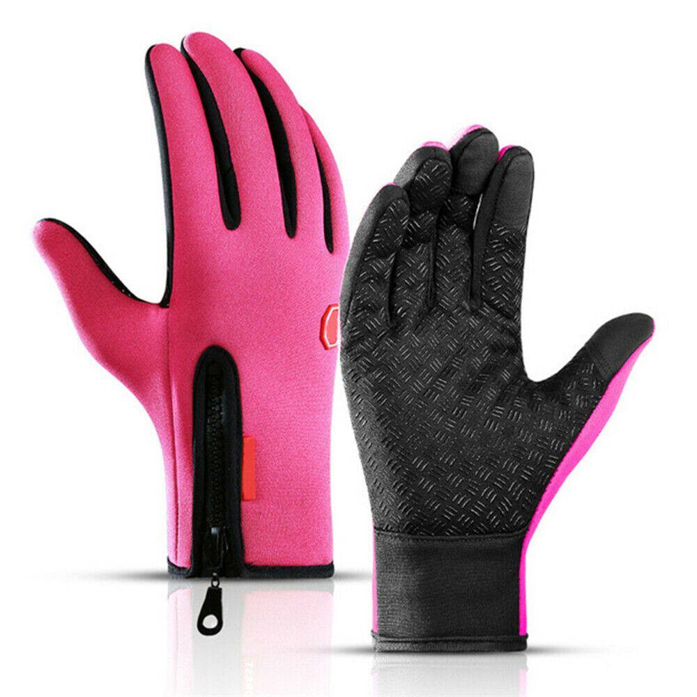 Fashion Thermal Riding Windproof Touch Screen Mitten Warm Gloves Anti-slip Sports Gloves