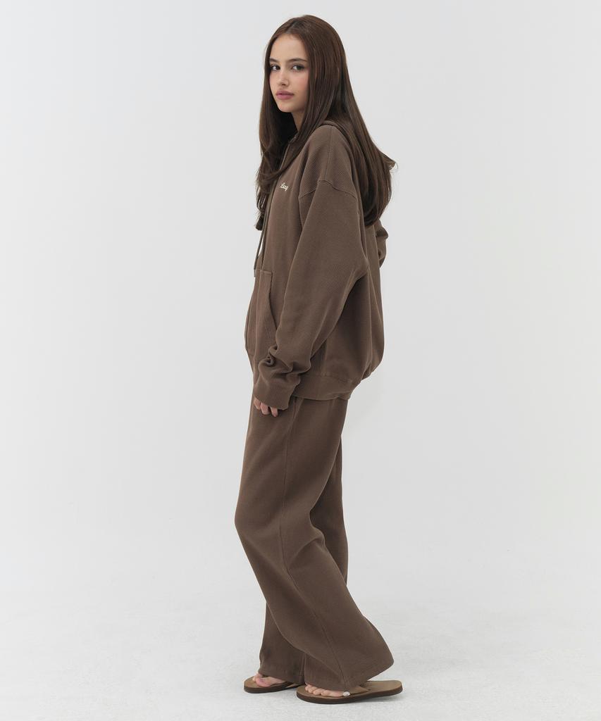 Leijiji Baked Waffle Lounge String Pants (5 Colors)