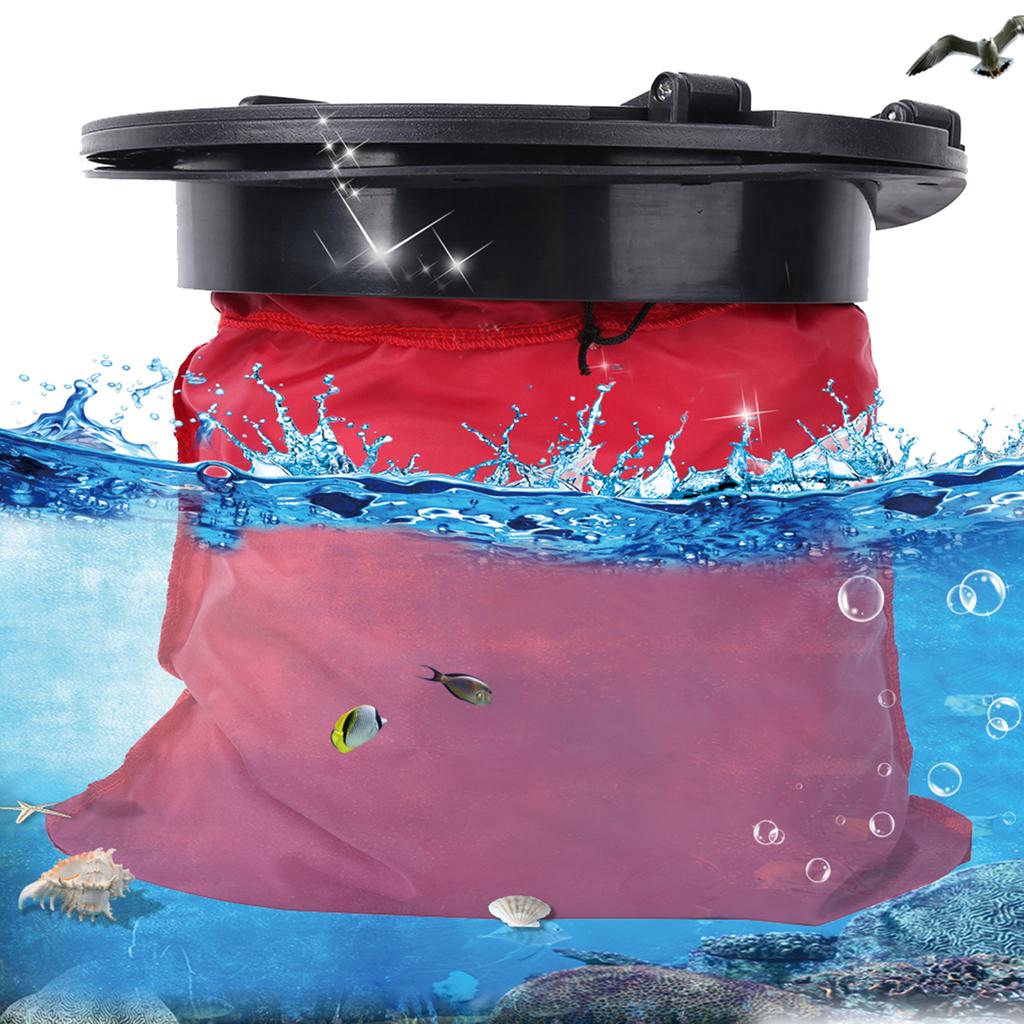 9IN Standard Round Canoeing Compartment Cover Kit ABS Plastic Access Cover Fishing Boat Accessory KK A51