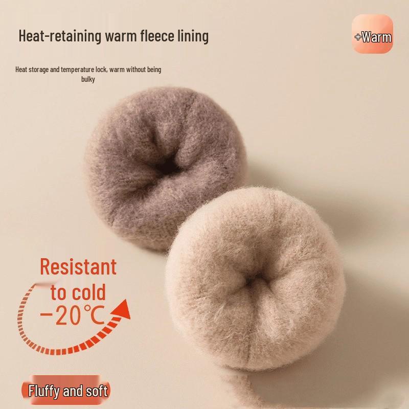 Men's and Women's Extra Thick Wool Winter Socks - Fleece-lined, Cold-resistant, Terry Warm Cotton, Fluffy.