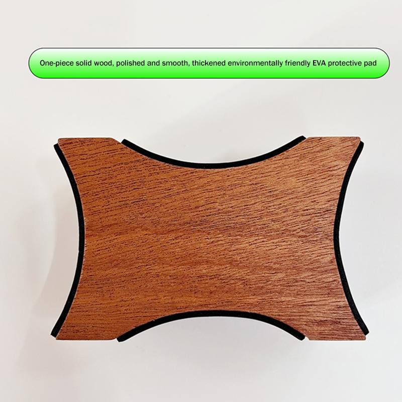 Houten Gitaar Neksteun Kussen 2 Gebruikshoogtes Luthier Gereedschap Voor Elektrische Akoestische Gitaar Ukulele Bas Mandoline
