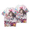T-shirt 2026 New 3D Print Kawaii Kid Anime T Shirt Men/Women Harajuku Short Sleeve Tee Top
