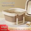 Insulated Foldable Foot Bath Basin for Adults - Over Calf Height, Massage & Home Use, Perfect for Winter Foot Care