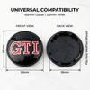 VW 4Pcs 56mm Car Wheel Center Caps Hub Cap Covers Emblem For VW GTI Golf-5 6 7 MK6 Jetta Lavida Polo Tiguan Passat B5 B6 B7 zs7