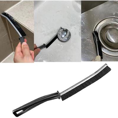 Gap Cleaning Brush - Multi-Functional Brush for Hard-to-Reach Areas In Bathrooms, Kitchen Tiles, Window Slots, Etc (3 Pieces)