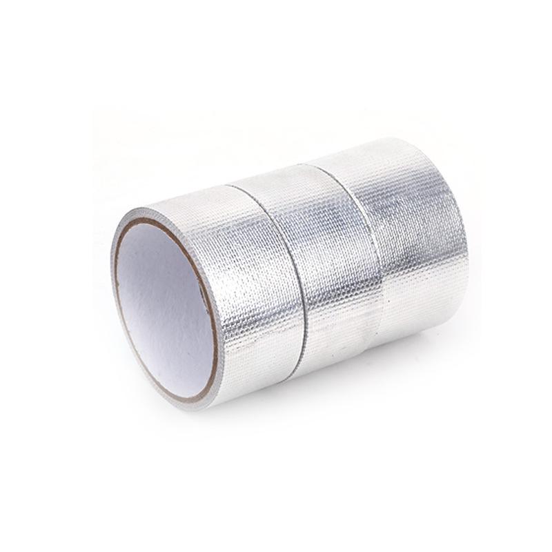 Thickened Heat-Resistant Waterproof Fiberglass Aluminum Foil Tape for Kitchen Pipe Sealing