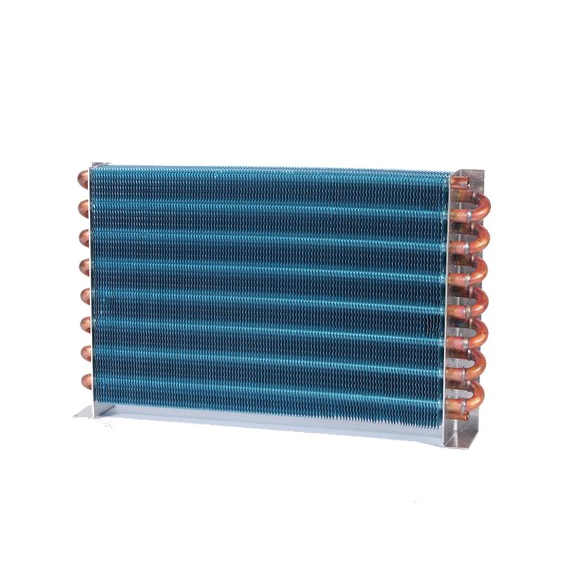Small Condenser Without Shell Radiator Heat Refrigeration Machine Heat Copper Tube Aluminum Fin 2*8*300 3*6*255