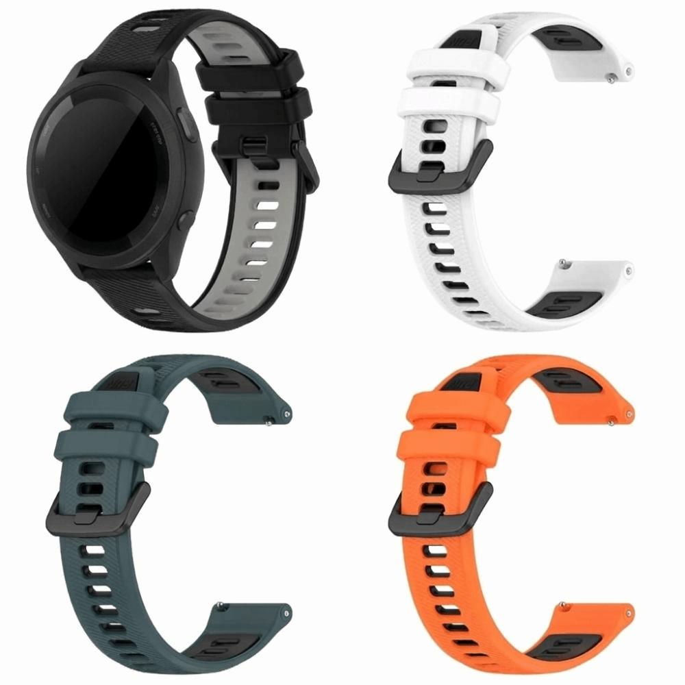 18/20/22mm Silikon-Uhrenarmband für Garmin Vivoactive 5/6/Venu 3/255S/265S Uhr Zubehör