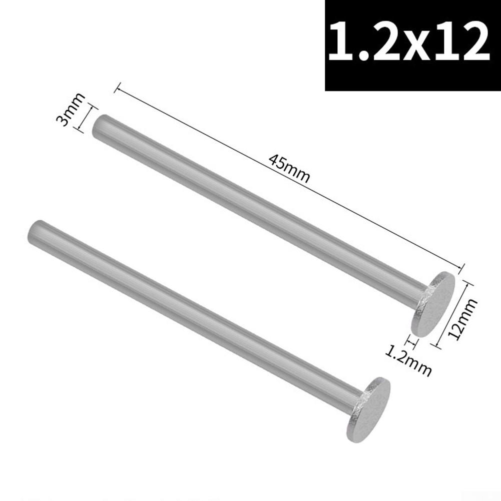 Schleifscheibe T-Typ, 3 mm Schaft, 6/8/10/10 mm Schleifmittel