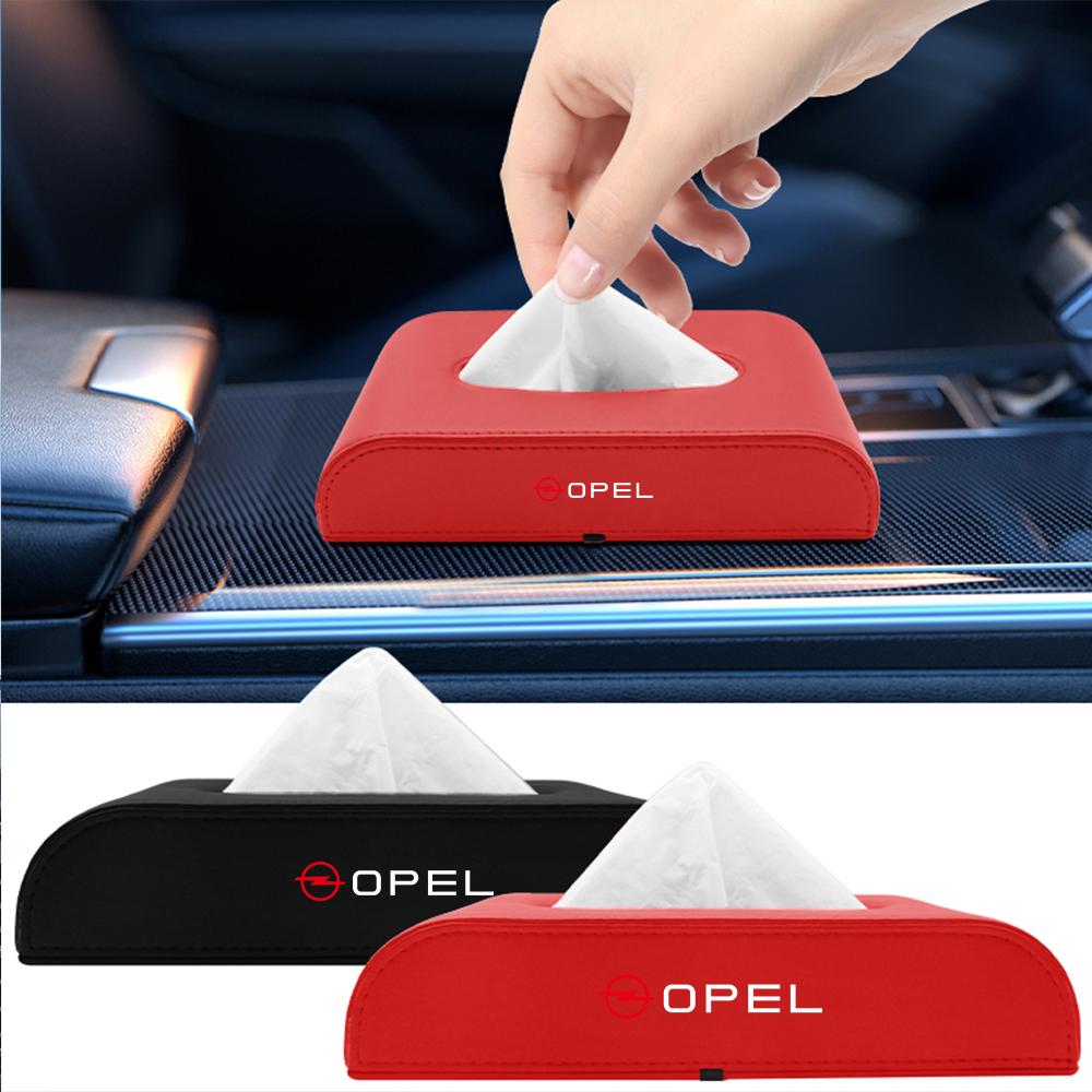 Car Tissue Box Suede Paper Drawer Center Console Armrest Box For Opel Astra Insignia Mokka Zafira Corsa Vectra Car Wheel Hubcap Tf0