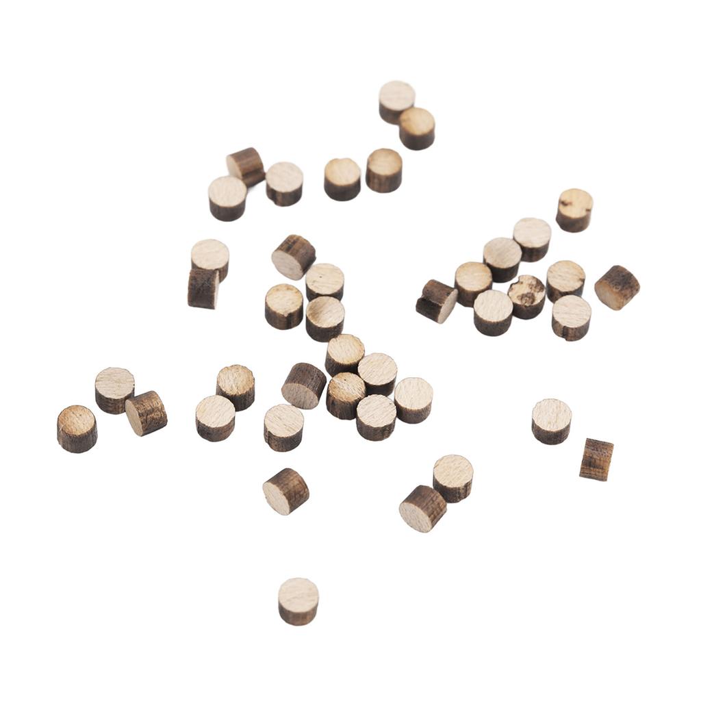 100 Stück Holz Gitarre Bass Inlay Griffbrett Punkte Ahorn Mandoline Banjo Ukulele Griffbrett Punkte