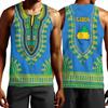 Africa Gabon Map Flag 3D Print Tank Top For Men Clothes Fashion Dashiki Vest Sport Running Jersey Patriotic Boy Waistcoat Tops