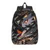 Fashion Pokemon Theme Backpack  Mochilas New For Work Retro Washable Rucksack