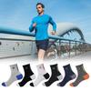 5 Pairs Men's Anti Odor & Anti Slip Socks - Breathable Moisture Wicking Crew Socks for Sports & Daily Wear, 4 Season Pack