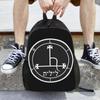 Sigil Of Lilith Altar Cloth Backpack Daypack Large Capacity Kids BookBag School Bag Shoulder Bags for Men Women