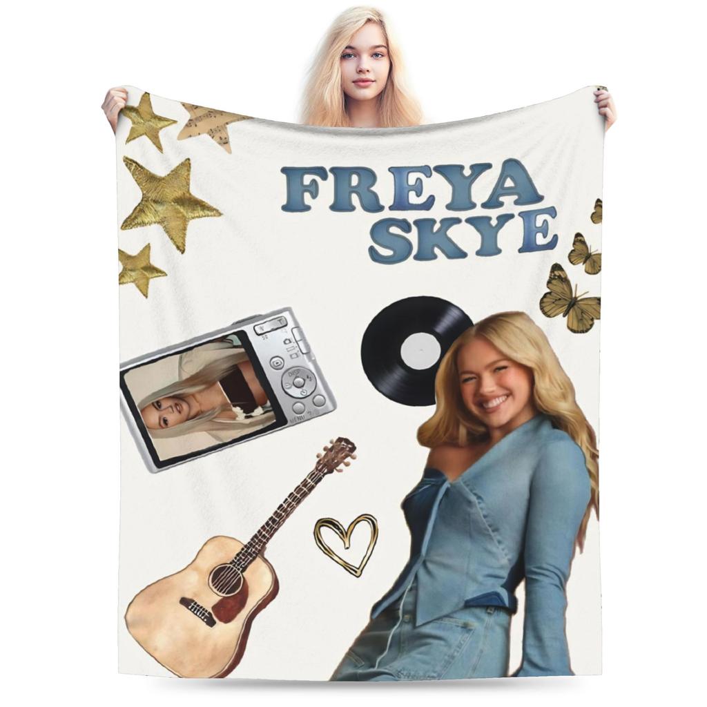 Freyas Skyes Singer Tour 2026 Blanket Multiple Sizes Soft and Lightweight  Throw Blankets for Sofa Couch and Bed